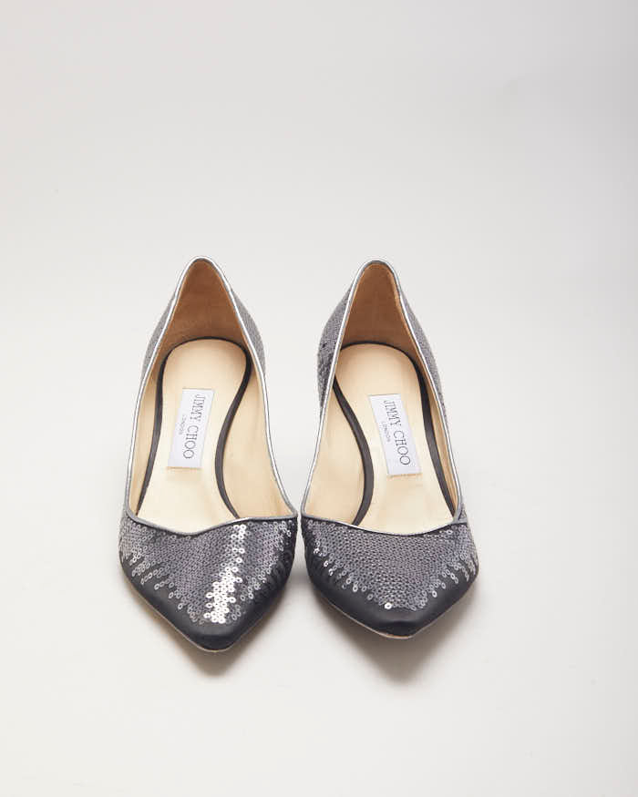 Jimmy Choo Sequin Heels - UK5