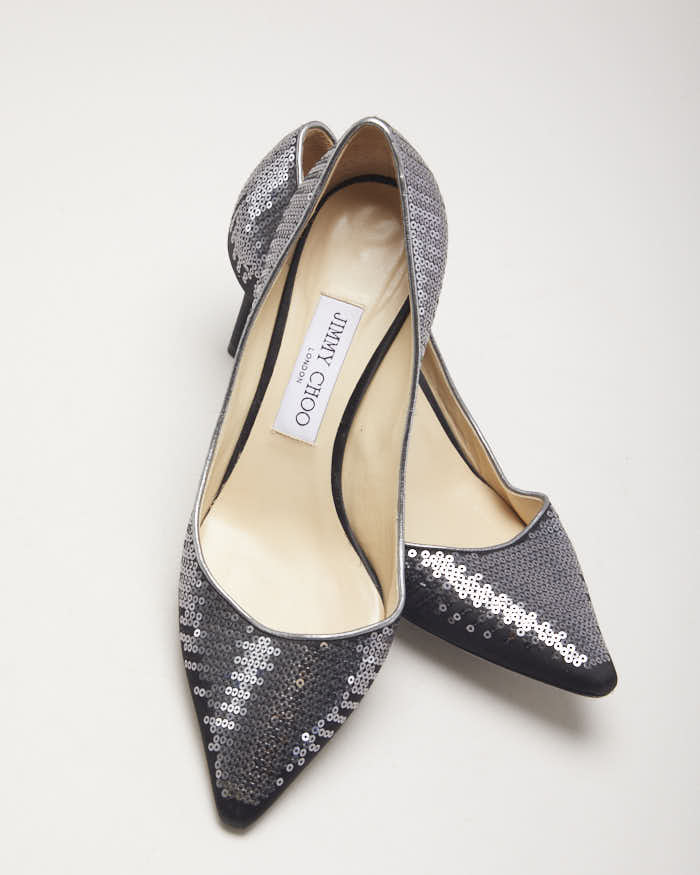 Jimmy Choo Sequin Heels - UK5