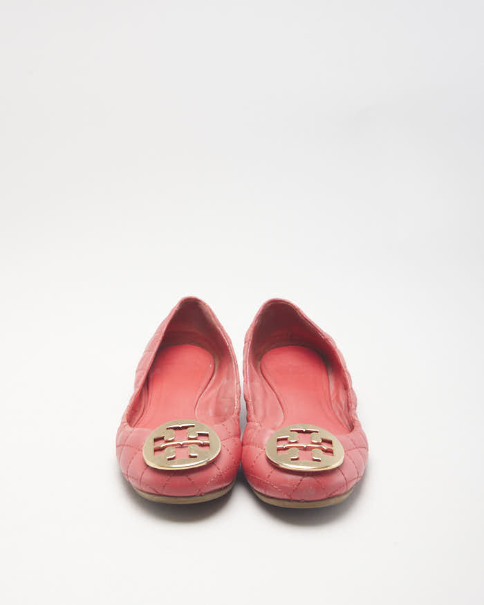 Tory Burch Quilted Ballet Pumps - UK3