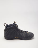 Nike Foamposite Pro Black Metalic Gold Trainers - UK6