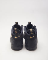 Nike Foamposite Pro Black Metalic Gold Trainers - UK6