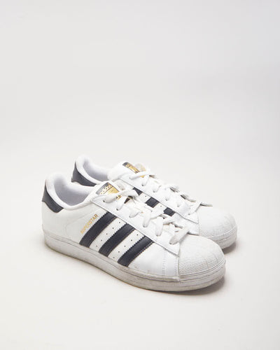 Adidas Superstar White Trainers - UK6.5