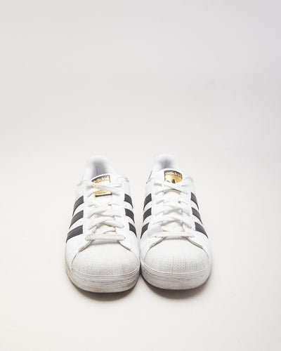 Adidas Superstar White Trainers - UK6.5
