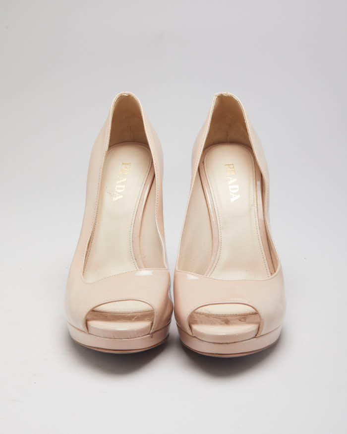 Prada Open Toe Heels - UK5.5