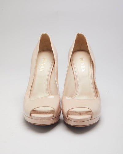 Prada Open Toe Heels - UK5.5