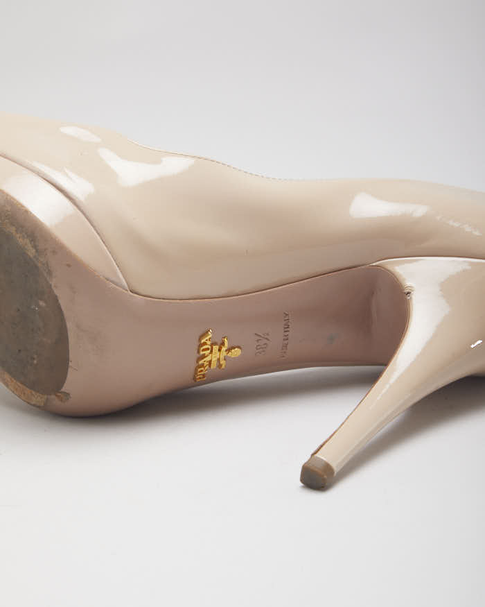 Prada Open Toe Heels - UK5.5