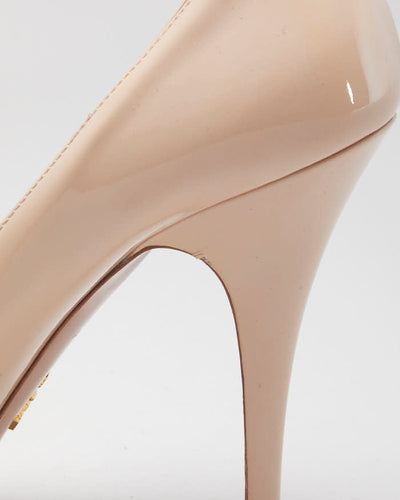 Prada Open Toe Heels - UK5.5