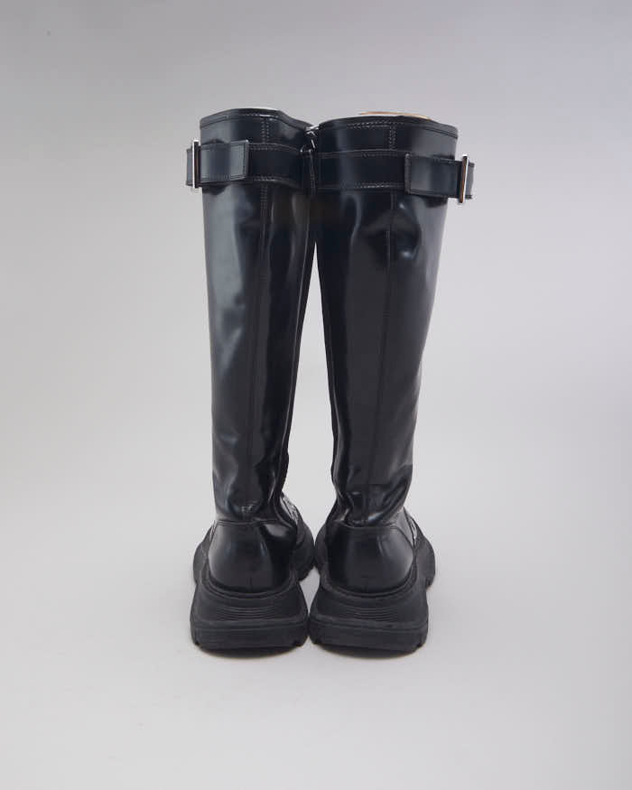 Alexander McQueen Tread Lace-up Boots - UK4
