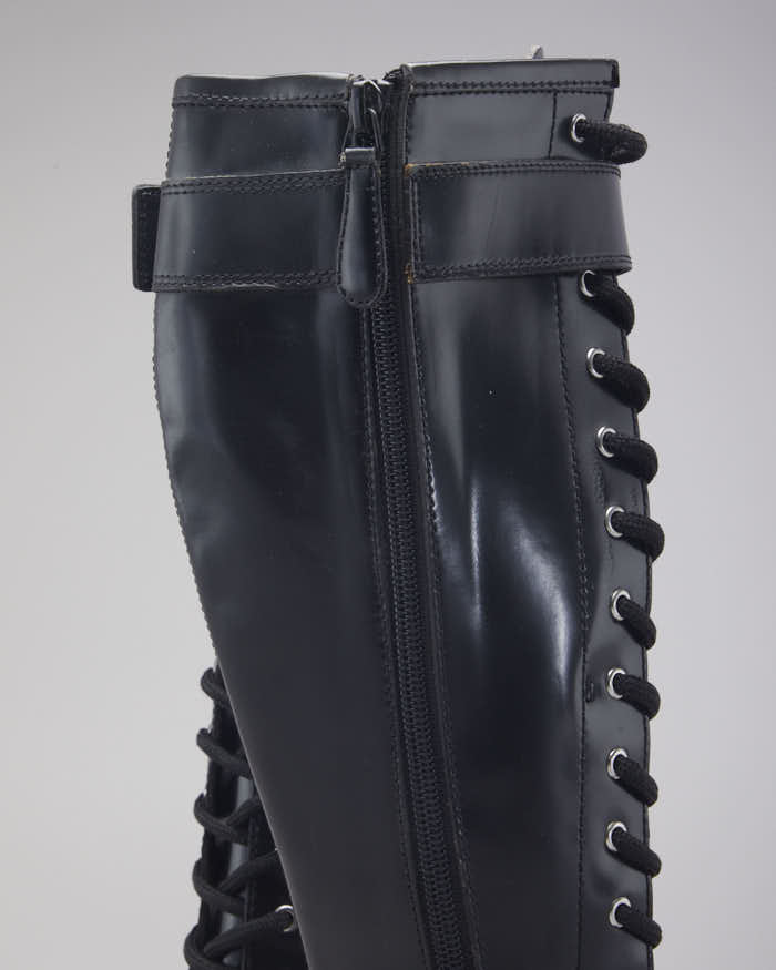 Alexander McQueen Tread Lace-up Boots - UK4