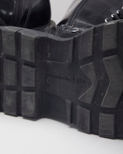 Alexander McQueen Tread Lace-up Boots - UK4