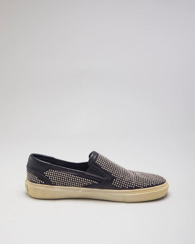 Saint Laurent Studded Slip-ons - UK6.5