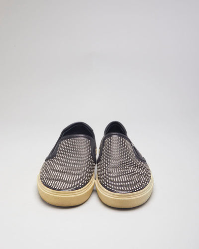 Saint Laurent Studded Slip-ons - UK6.5