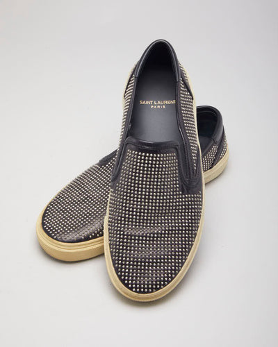 Saint Laurent Studded Slip-ons - UK6.5