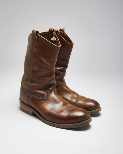 Vintage Red Wing Cowboy Boots - UK8