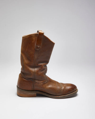 Vintage Red Wing Cowboy Boots - UK8