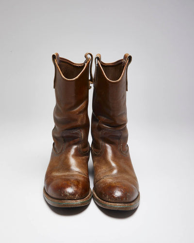 Vintage Red Wing Cowboy Boots - UK8