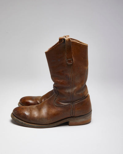 Vintage Red Wing Cowboy Boots - UK8