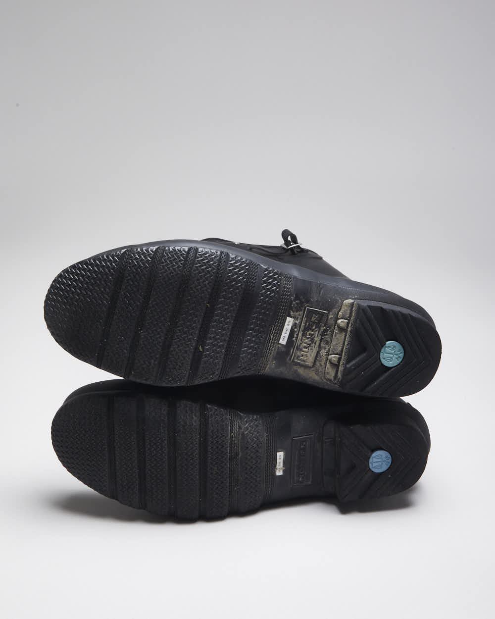 Hunter Black Wellington Boots - UK8