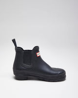 Hunter Black Short Wellington Boots - UK4
