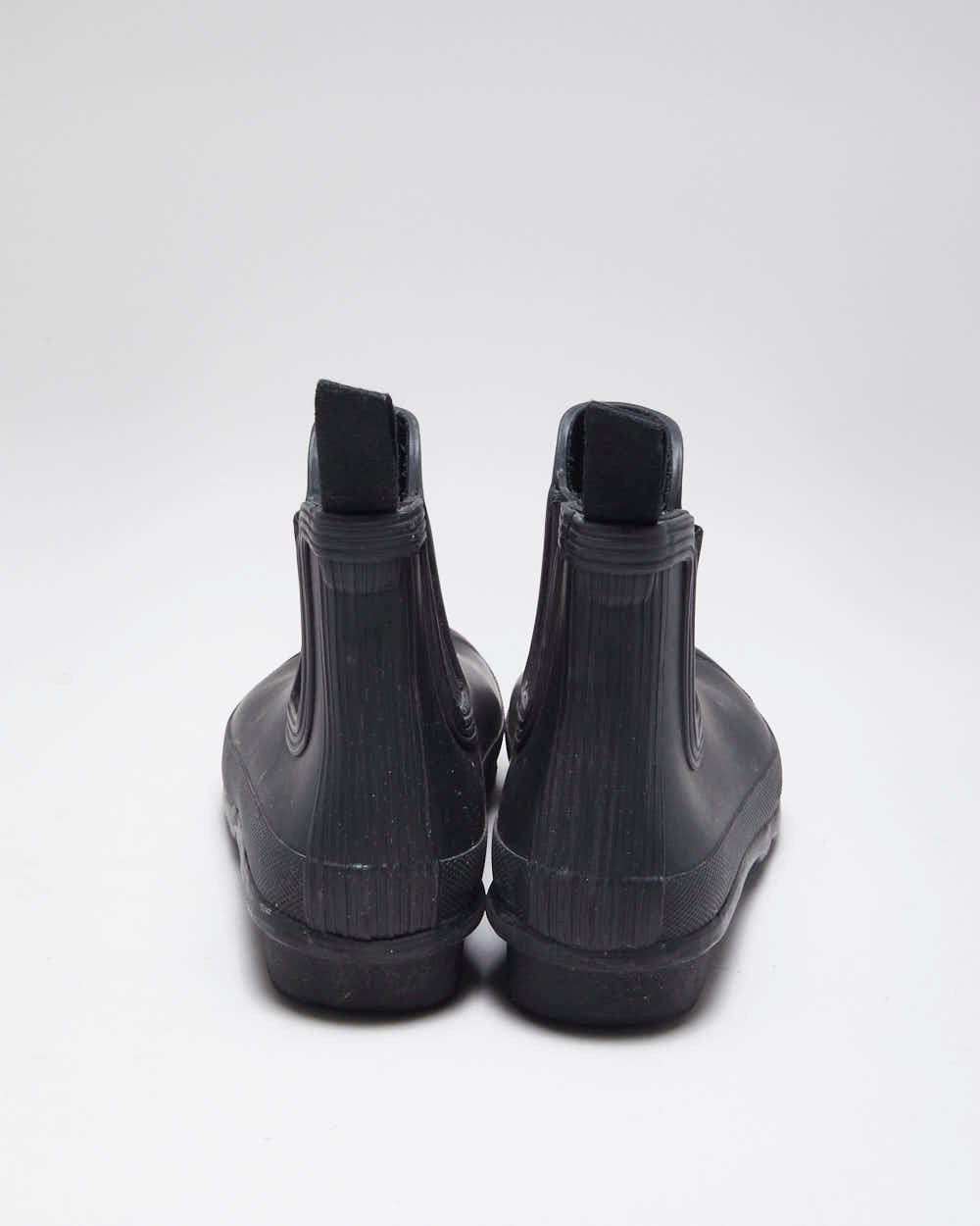 Hunter Black Short Wellington Boots - UK4