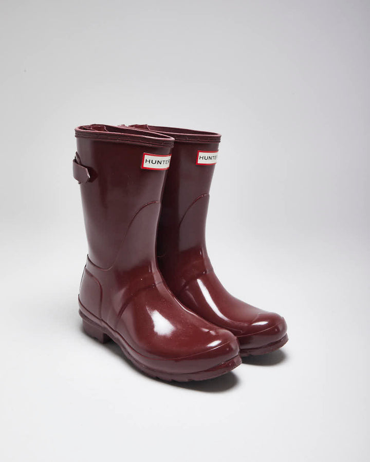 Hunter Red Wellington Boots - UK5