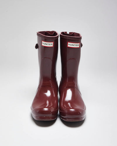 Hunter Red Wellington Boots - UK5