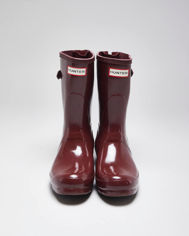 Hunter Red Wellington Boots - UK5