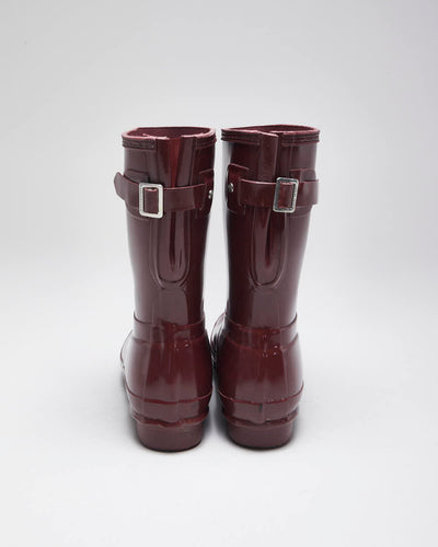 Hunter Red Wellington Boots - UK5