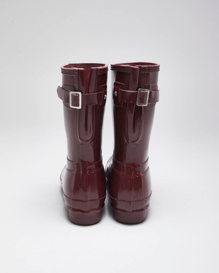 Hunter Red Wellington Boots - UK5