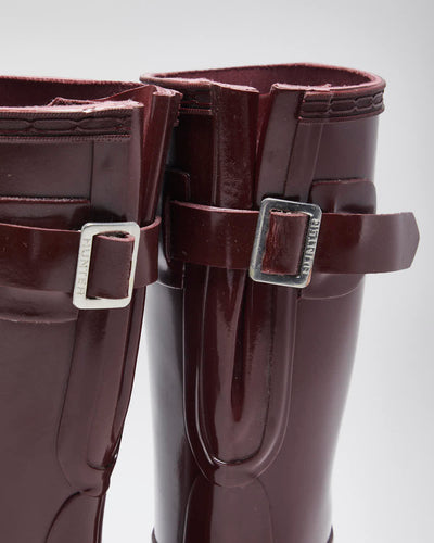 Hunter Red Wellington Boots - UK5
