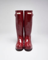 Hunter Red Wellington Boots - UK4