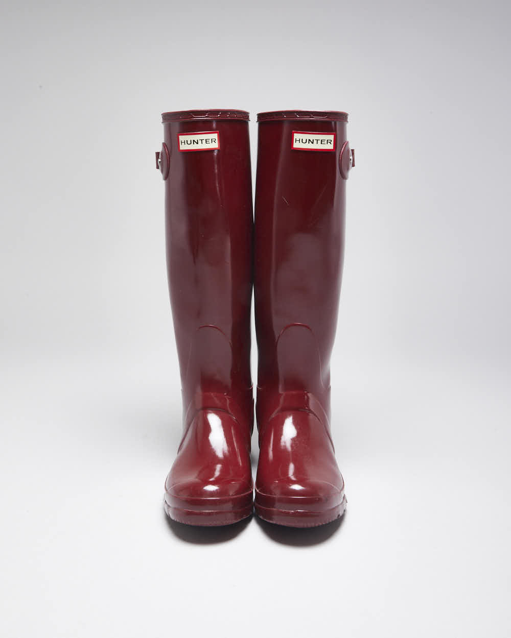 Hunter Red Wellington Boots - UK4