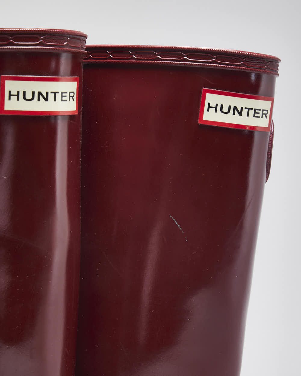 Hunter Red Wellington Boots - UK4