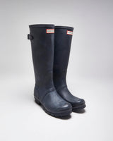 Hunter Black Wellington Boots - UK5