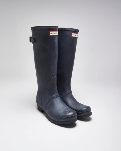 Hunter Black Wellington Boots - UK5