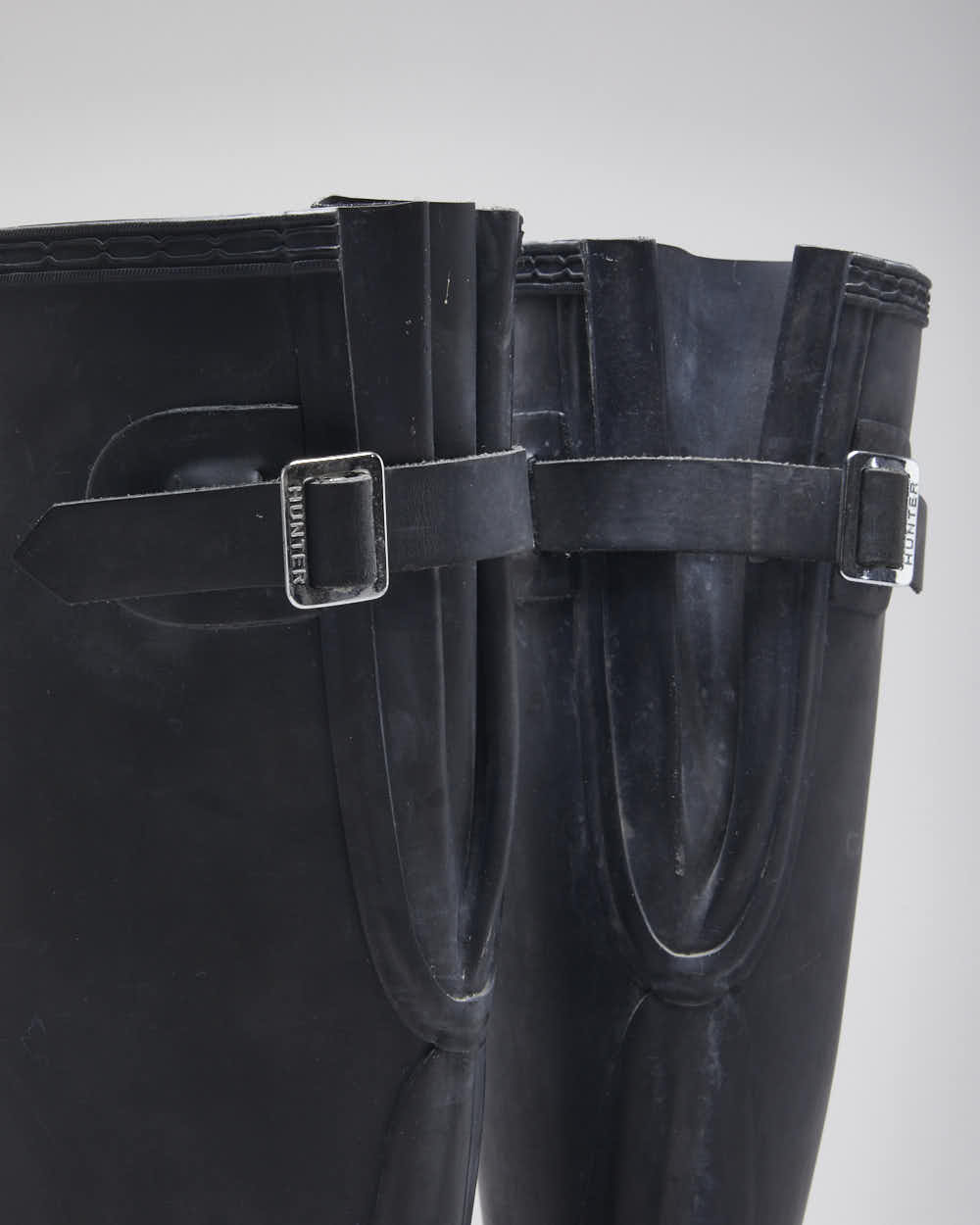 Hunter Black Wellington Boots - UK5