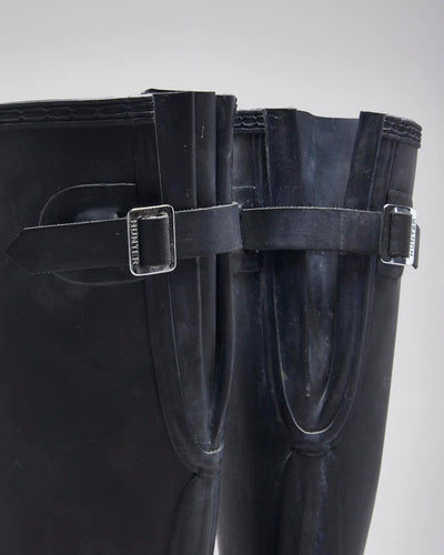 Hunter Black Wellington Boots - UK5
