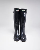 Hunter Black Wellington Boots - UK6