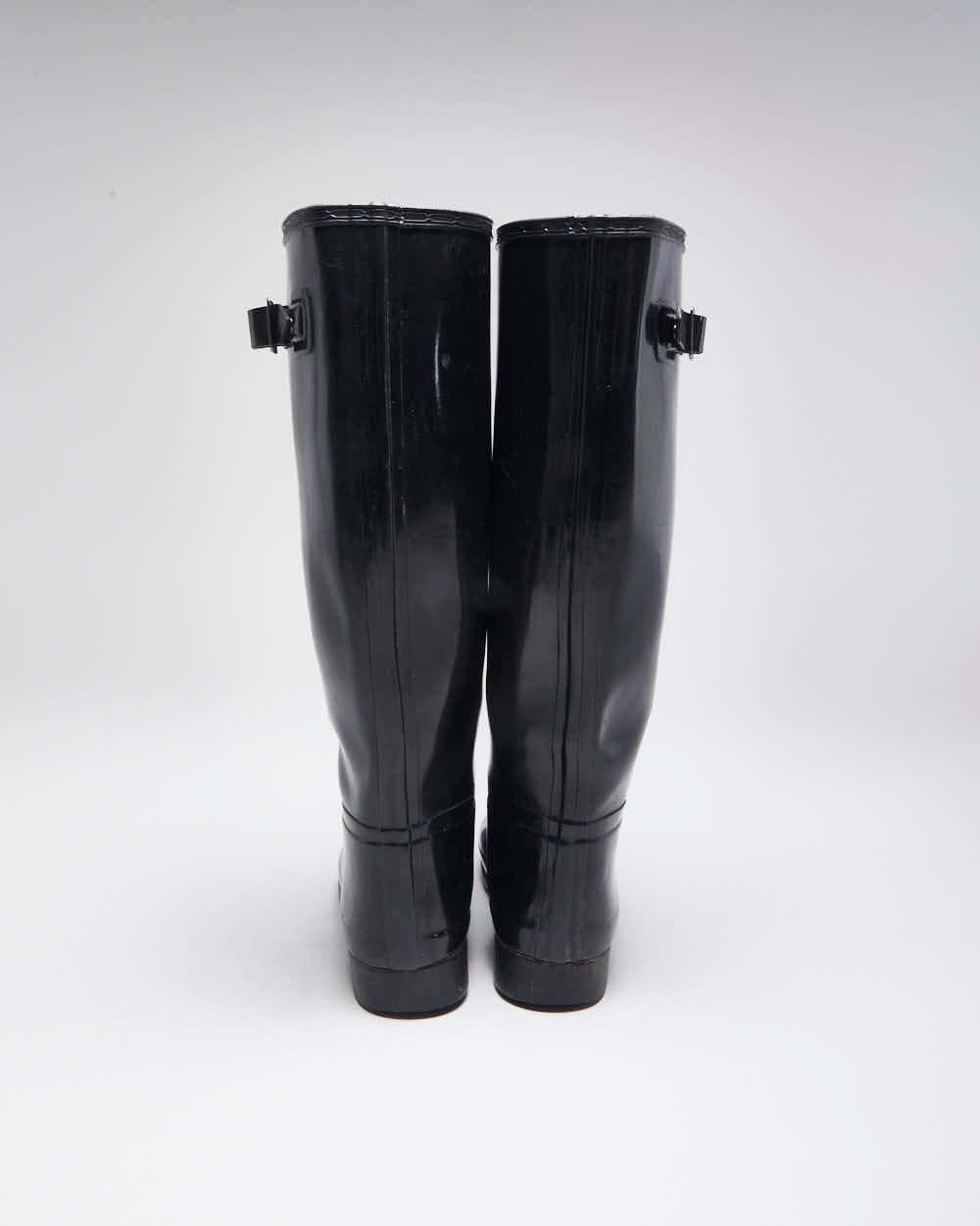 Hunter Black Wellington Boots - UK6