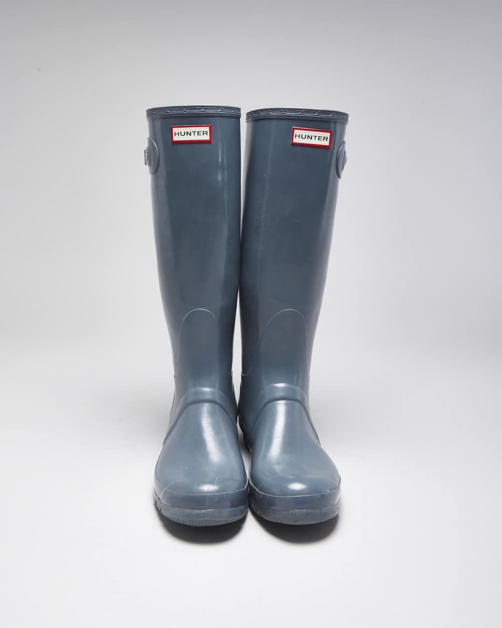 Hunter Black Wellington Boots - UK8