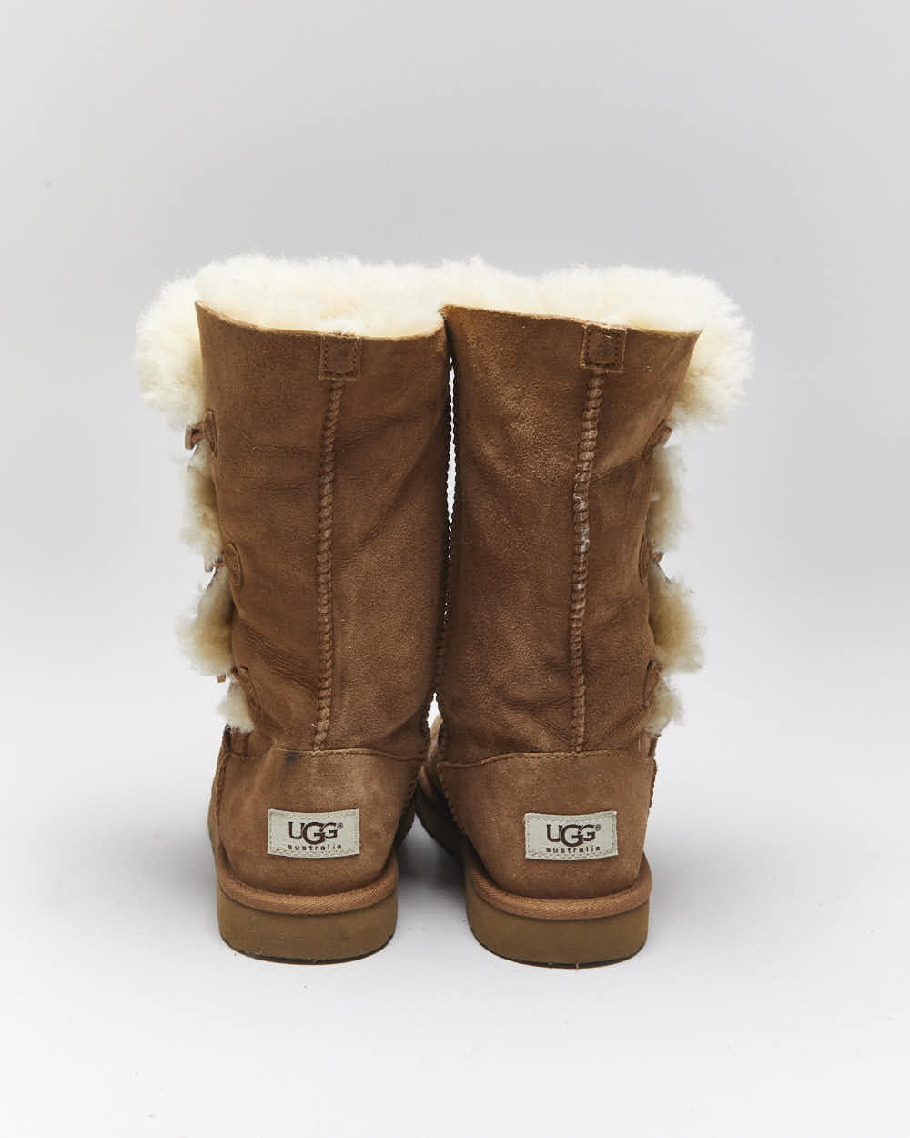 Vintage Y2k 00s UGG Australia Sheepskin Lined Boots - UK3