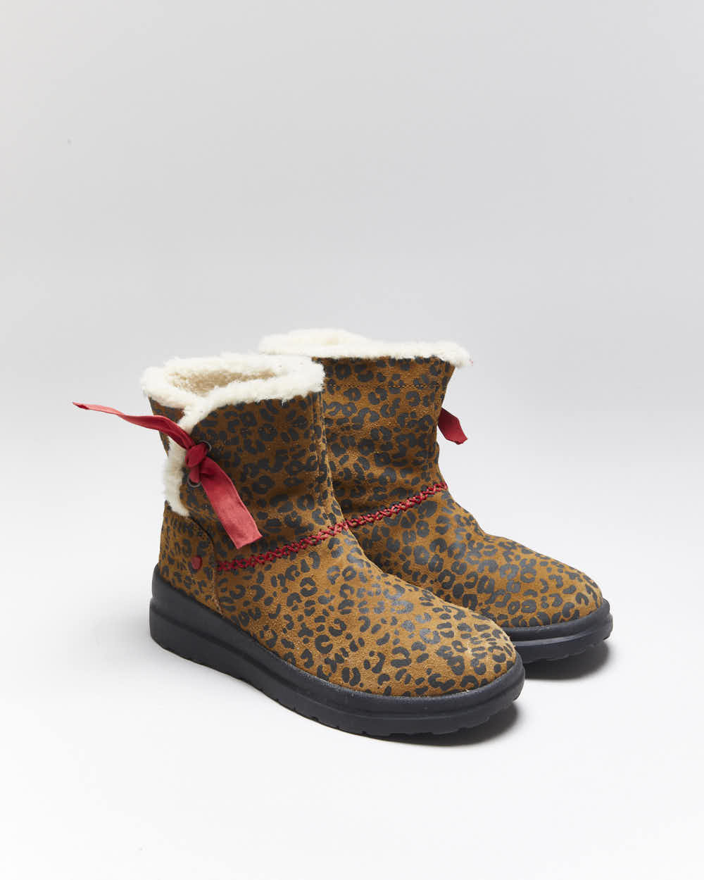 Vintage Y2k 00s UGG Leopard Print Boots - UK5.5