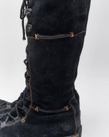 Vintage Y2k 00s Timberland Suede Lace-Up Boots - UK8