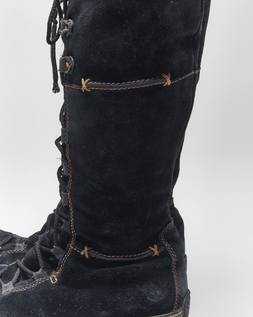 Vintage Y2k 00s Timberland Suede Lace-Up Boots - UK8