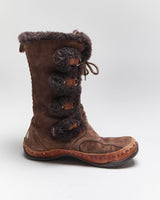 Vintage Y2k 00s The North Face Suede Lace-Up Boots - UK6