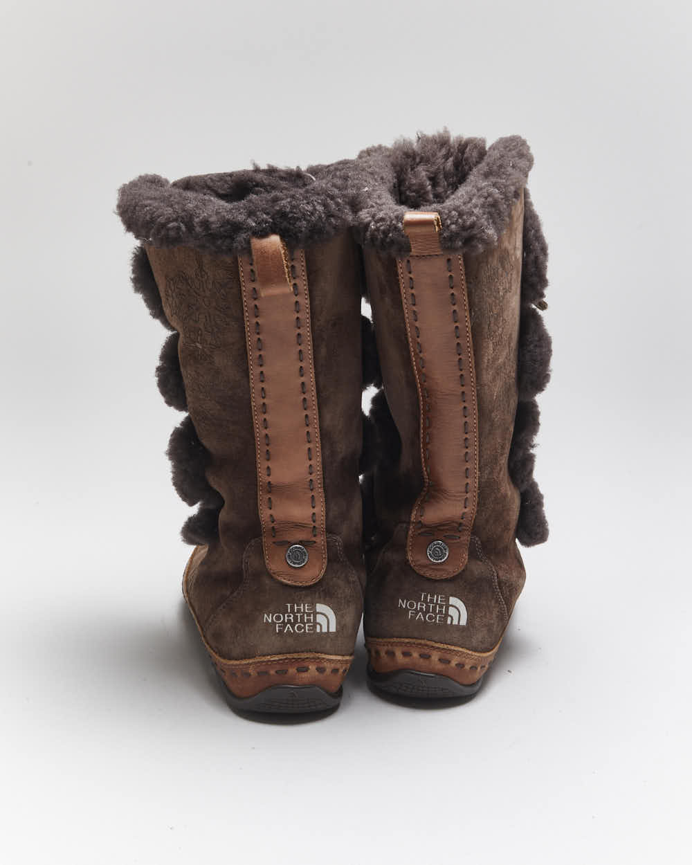 Vintage Y2k 00s The North Face Suede Lace-Up Boots - UK6