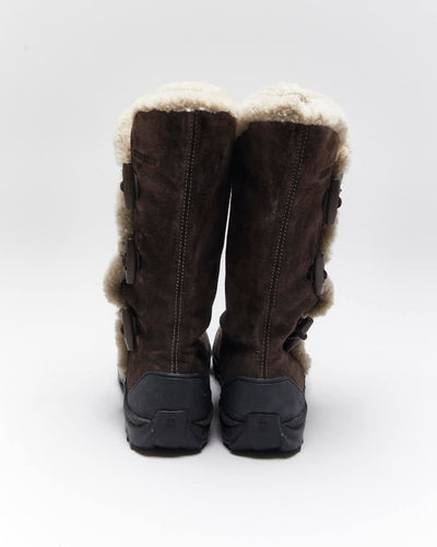 Vintage Y2k 00s  Caterpillar Suede Boots - UK4