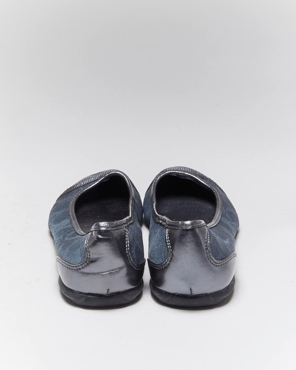 Vintage Y2k 00s Coach Monogram Ballet Flats - UK4.5