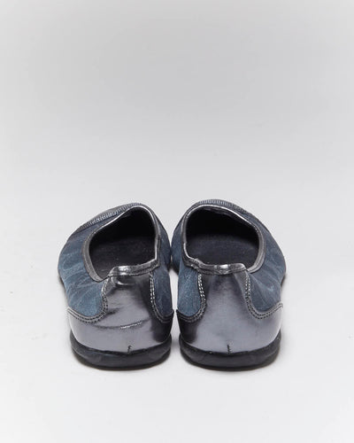 Vintage Y2k 00s Coach Monogram Ballet Flats - UK4.5