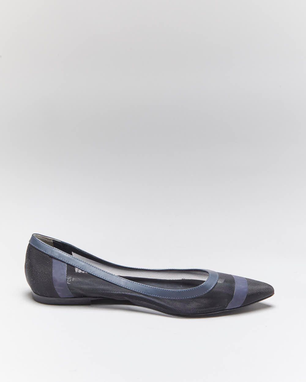 Vintage Fendi Mesh Pointy Ballet Flats - UK5